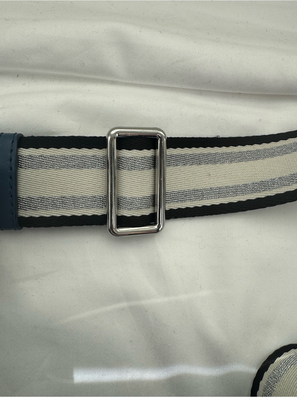 Marc Jacobs Quilted Navy Crossbody with Branded Patch - Picture 7 of 8